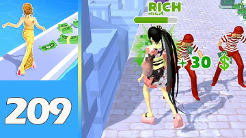 Run Rich 3D (IOS, Android) NEW UPDATE Gameplay Walkthrough All Levels (Level 209) #Shorts