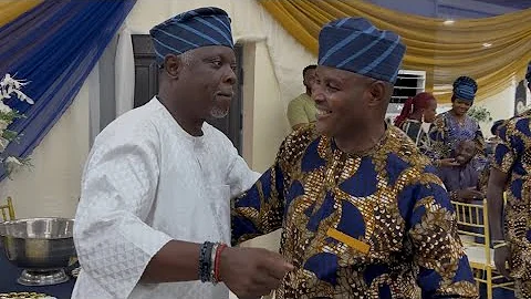 ACTOR DELE ODULE & FALA SHOWED DANCE SKILLS AT OGOGO BIRTHDAY PARTY