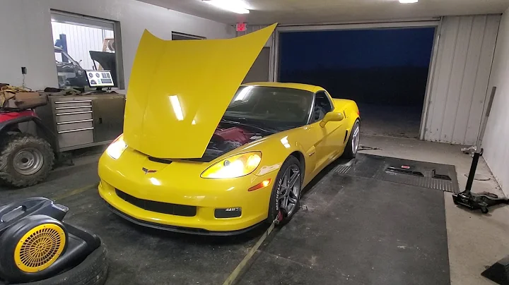 Stock Z06 Corvette dyno run