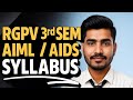 RGPV AIML and AIDS 3rd Semester Complete Syllabus | RGPV 3rd Semester Exam | @EngineeringBoyz07