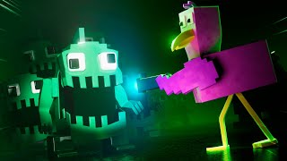 Opila Bird VS Stinky Joel in Garten Of Banban Chapter 3 (Minecraft Animation)