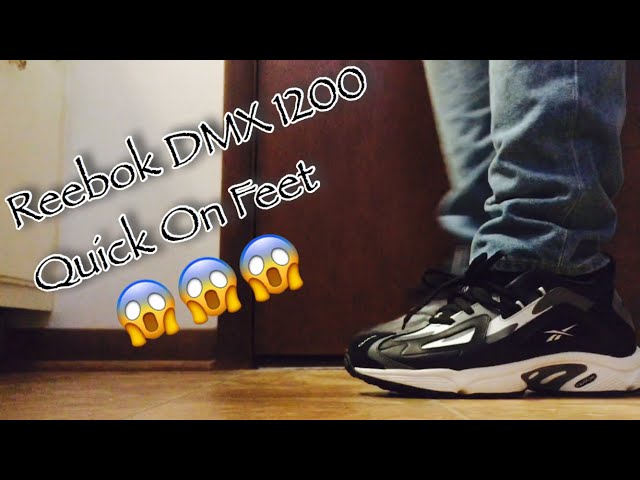 Reebok DMX 1200 (Black) On Feet - YouTube