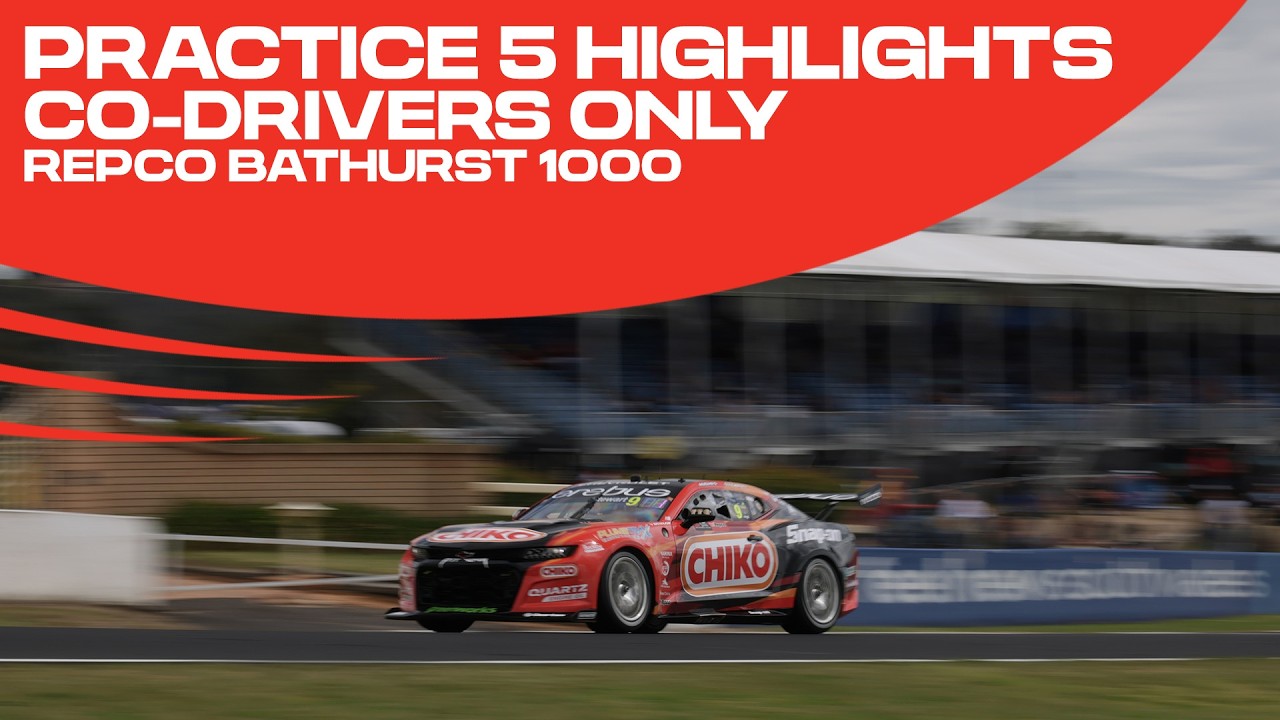 Short Highlights: Practice 5 - Repco Bathurst 1000 | 2026 Repco ...