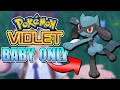 Pokemon Violet but I Can Only Use Baby Pokemon!