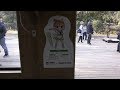 イエイヌとけものフレンズパネル (長崎バイオパーク) 2017年12月23日