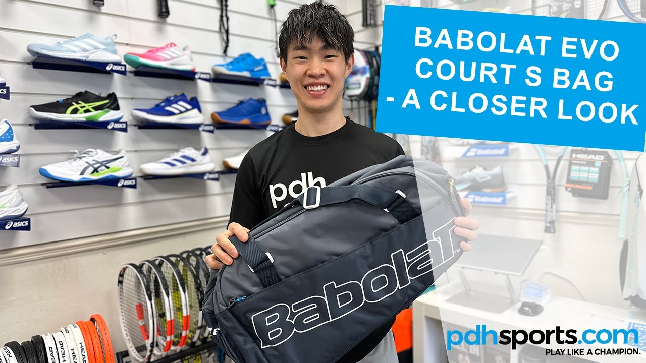 Babolat Evo Court S Bag review by pdhsports.com - YouTube Babolat Evo Court S Bag review by pdhsports.com - YouTube