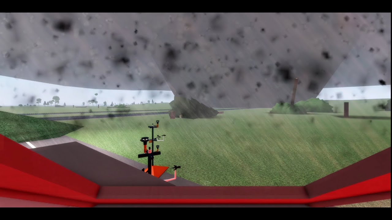 Early morning wedge tornado (Twisted) roblox - YouTube