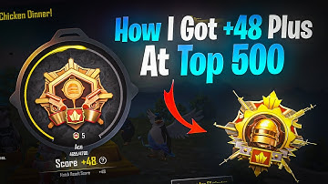 😱How I Go +48 Plus In A Single Match ? best Strategy For Conqueror Rank Push 😱