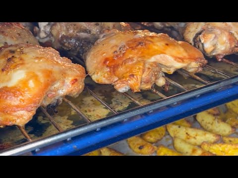 Tovuqli mazzali taom/ еда с курицей