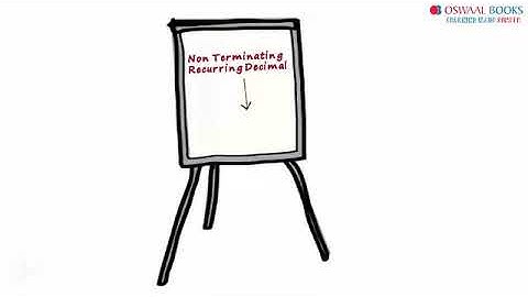 How do we Write a Non Terminating Recurring Decimal in the form P by Q