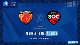 J32 | Le Mans FC –  SO Cholet (3-3), le résumé | National FFF 2023-2024 Resimi