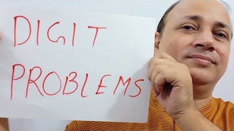 8 digit problems in permutations and Combinations class 11 iit jee by faculty of kota