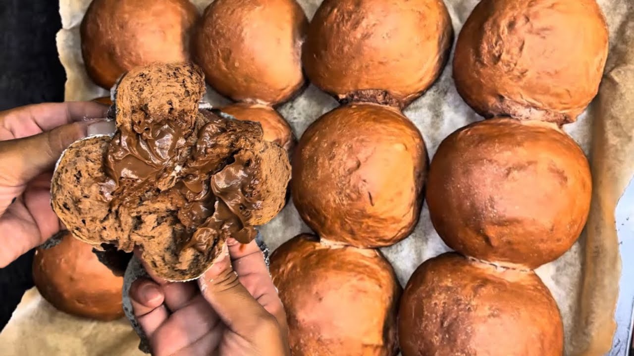Bombette Soffici al Cacao con 3 ripieni golosi | Cioccolato, Cocco e Caffè! 