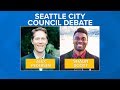 Seattle City Council District 4 debate: Alex Pedersen and Shaun Scott