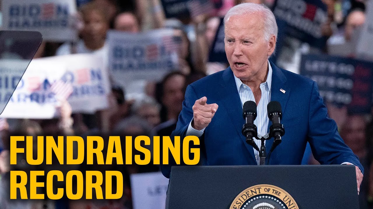 Biden sets FUNDRAISING RECORD after Trump debate