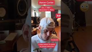 Download Lagu Aaron Carter playing the piano❤ Love you always!  Credit @cinder1987 TT #aaroncarter #ripaaroncarter MP3