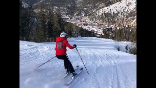 Skiing at Red River, New Mexico