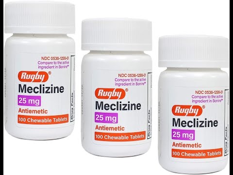 Pharmacology of meclizine (Antivert) ; Mechanism of action, Pharmacokinetics, Uses, Effects