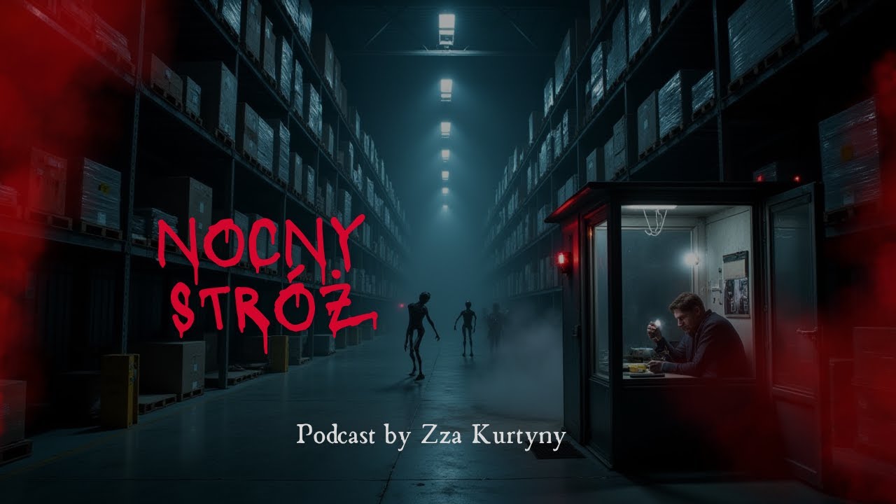 NOCNY STRÓŻ w OGROMNYM MAGAZYNIE… Coś PRÓBOWAŁO WEJŚĆ do DYŻURKI | Creepy Pasta Podcast