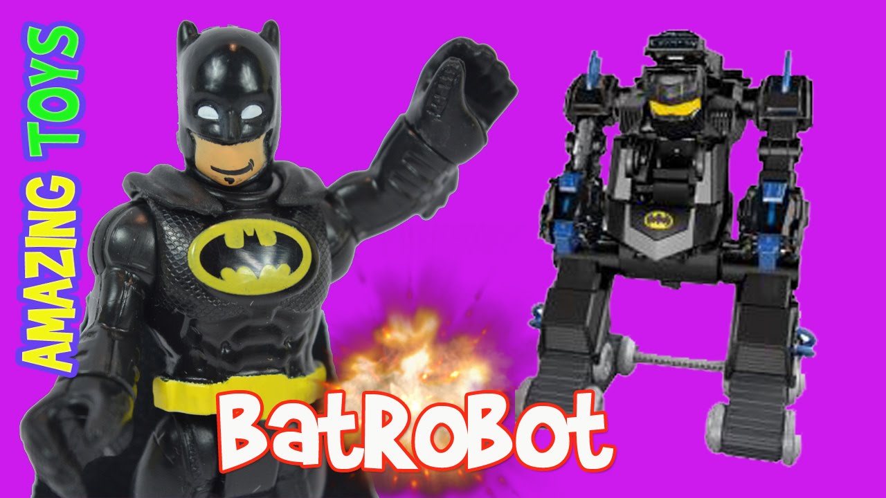 Imaginext Bat Robot Transformable|Fisher Price Imaginext Batbot - YouTube