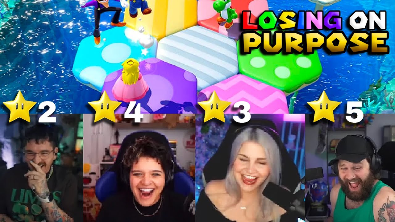 Losing On Purpose?! - Mario Party Superstars (FULL GAME)