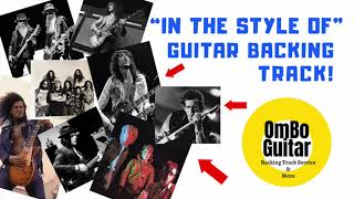 Since ive been losing you-Led Zeppelin style-Rock Guitar Backing track in C minor