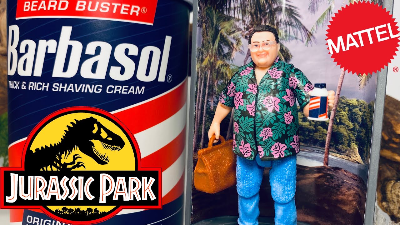 Mattel Exclusive Jurassic Park Dennis Nedry Review!!
