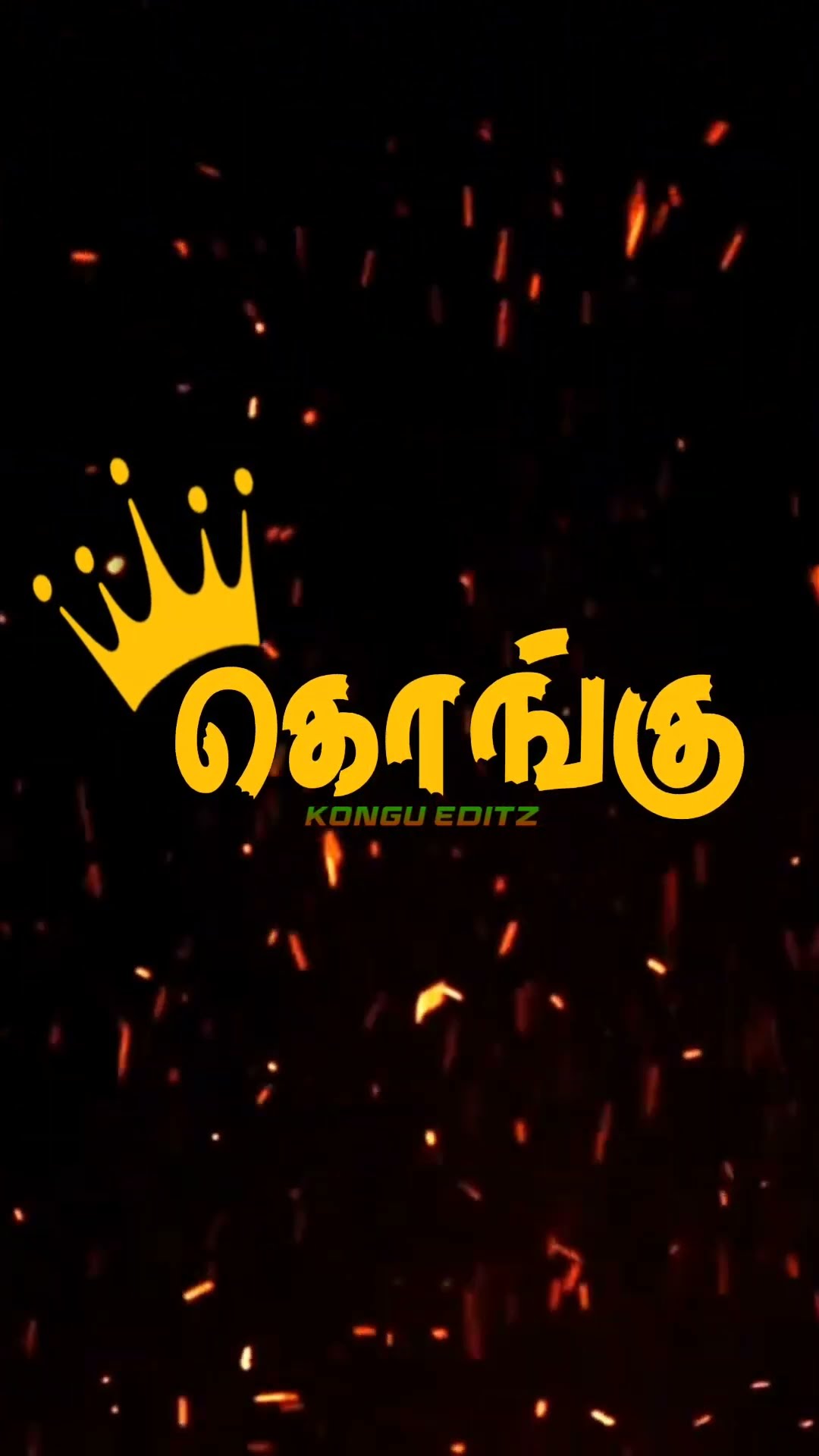 Preview of Black Background 3D name for kongu