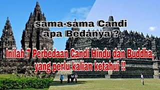 Differences between Hindu and Buddhist temples with examples and explanations