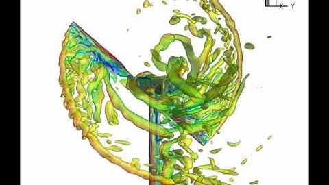 CFD wind turbine simulation with varying blade pitch at 15m/s