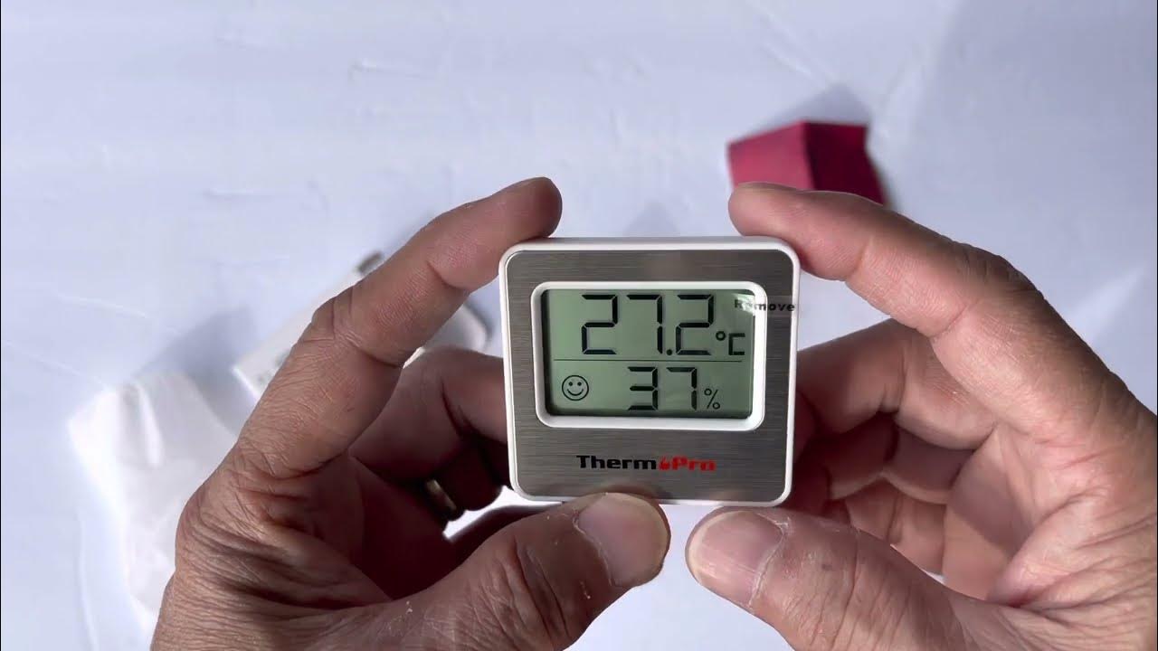 ThermoPro TP50 Digital Hygrometer Unboxing in 4K 