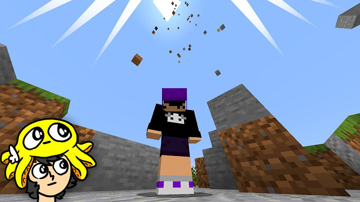 minecraft só que tudo cai do céu