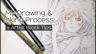 ❤ How to come up with drawing ideas when you don't know what to draw ❤ My Drawing and Inking Process by My Mangaka LIFE 20,576 views 4 years ago 10 minutes, 13 seconds