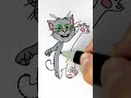 😻 Talking Tom ❤️✨ DIY Glitter Coloring for Kids #trending #art #talkingtom #herodash #color