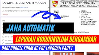 PART 1 | MEMBINA SISTEM JANAAN LAPORAN KOKURIKULUM SECARA AUTOMATIK