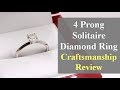 Tiffany Style 4 Prong Platinum Diamond Ring Review – 0.60ct K VS1