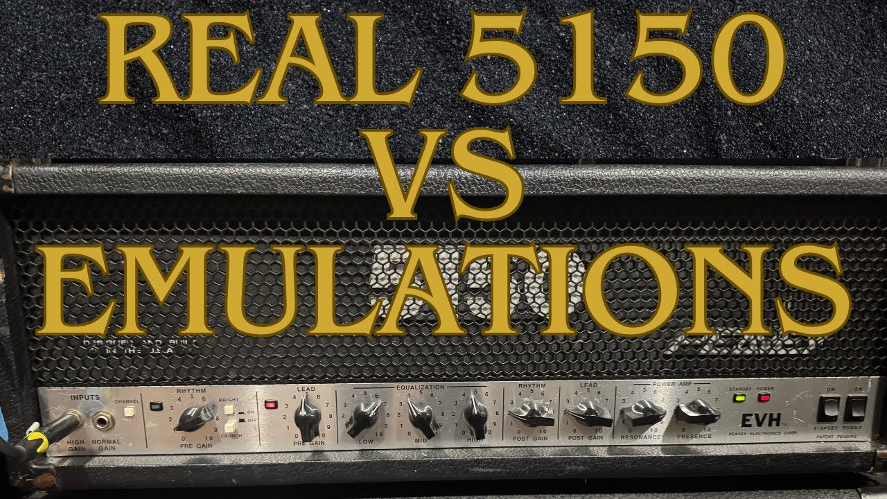 Real Peavey 5150 vs models 2026 [Fractal / Neural DSP / Line 6 / Softube. / IK / Nembrini / STL]