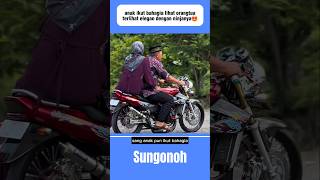 Ikut Bahagia Lihat Orang Tua Pakai Motor Ninja
