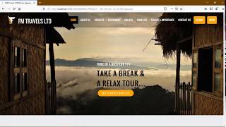 Tour & Travel Management System | Web Application Project | 100% Raw HTML, CSS & PHP | No frameworks screenshot 2