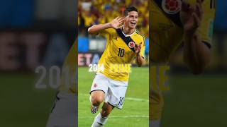 How The 2014 World Cup Changed James Rodriguez Life 👀😍 #football #soccer #shorts #edit #short