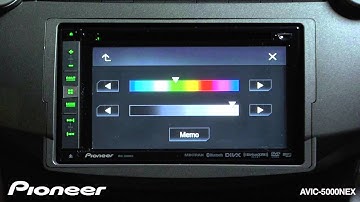 How To - AVIC-5000NEX - Adjust the Illumination and Themes