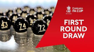 First Round Draw Emirates Fa Cup 21-22