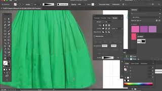 Dress with Shirring on Illustrator Pt 3