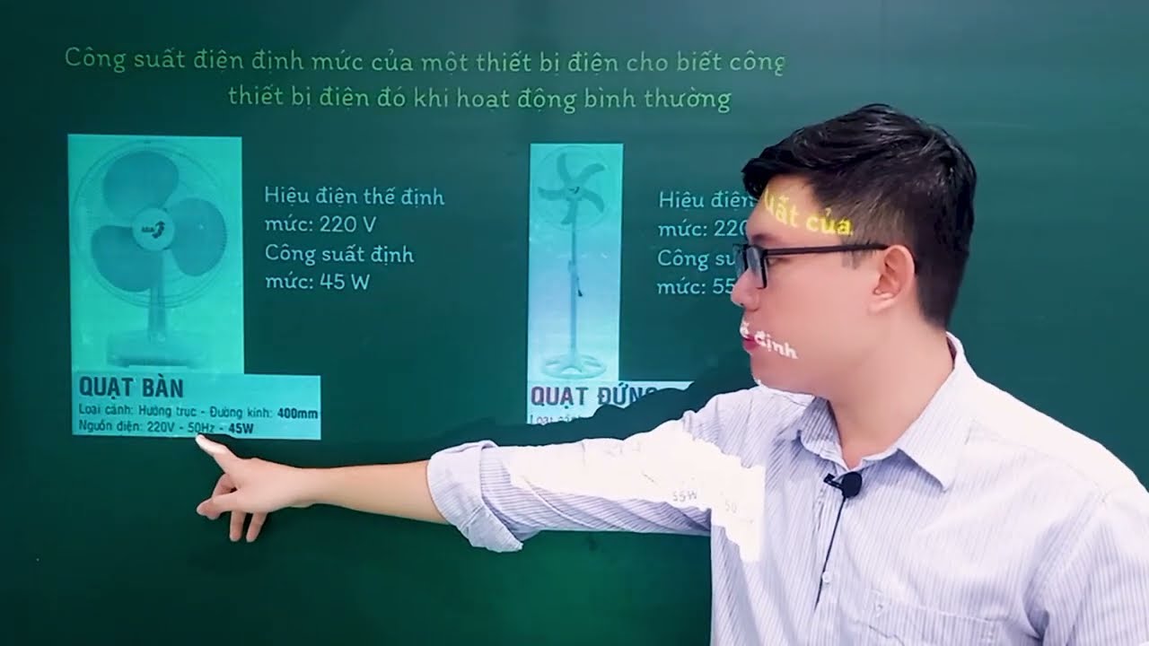 Khoa học tự nhiên lớp 9 - Bài 13: Năng lượng của dòng điện và công suất điện - Kết nối tri thức
