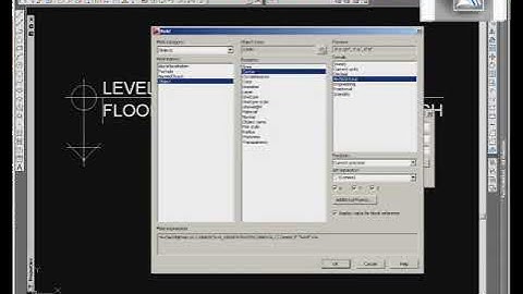 Autocad Attribute block Floor level - Auto change when move block