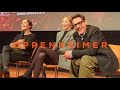 OPPENHEIMER talk with Robert Downey Jr, Cillian Murphy, Emily Blunt - November 17, 2023 4K