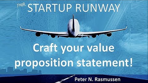Craft your start-up value proposition statement