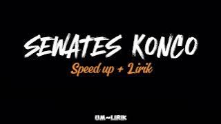 SEWATES KONCO - SPEED UP   LIRIK