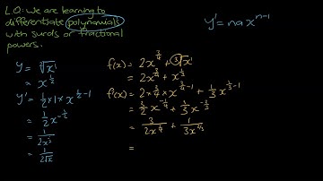 04 Differentiating Surds and Fractional Powers (Calculus)