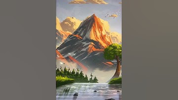 A breathtaking landscape brought to life with Mental Canvas by @philipsue_art   🏔 ✨  #mentalcanvas